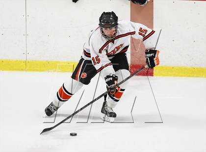 Thumbnail 1 in Ridgefield vs. New Canaan (FCIAC Semifinal) photogallery.