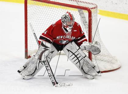 Thumbnail 2 in Ridgefield vs. New Canaan (FCIAC Semifinal) photogallery.
