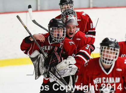 Thumbnail 3 in Ridgefield vs. New Canaan (FCIAC Semifinal) photogallery.