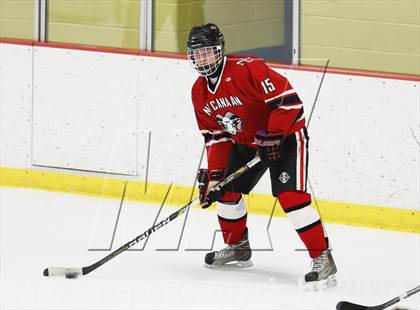 Thumbnail 2 in Ridgefield vs. New Canaan (FCIAC Semifinal) photogallery.