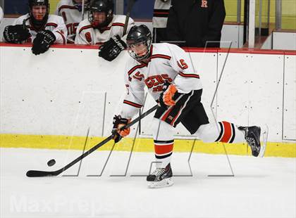 Thumbnail 3 in Ridgefield vs. New Canaan (FCIAC Semifinal) photogallery.