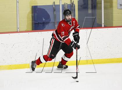 Thumbnail 2 in Ridgefield vs. New Canaan (FCIAC Semifinal) photogallery.