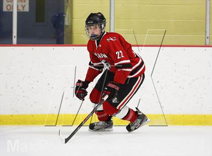 Thumbnail 2 in Ridgefield vs. New Canaan (FCIAC Semifinal) photogallery.