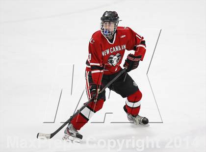 Thumbnail 2 in Ridgefield vs. New Canaan (FCIAC Semifinal) photogallery.