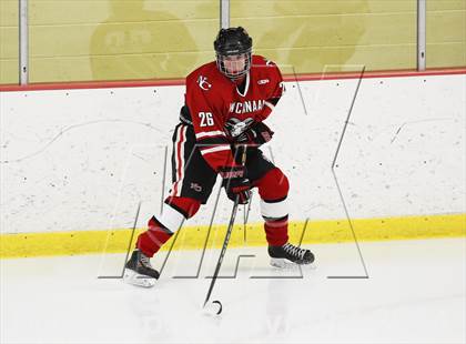 Thumbnail 3 in Ridgefield vs. New Canaan (FCIAC Semifinal) photogallery.