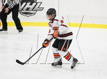 Thumbnail 1 in Ridgefield vs. New Canaan (FCIAC Semifinal) photogallery.