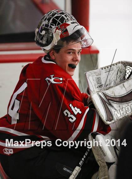 Thumbnail 1 in Ridgefield vs. New Canaan (FCIAC Semifinal) photogallery.