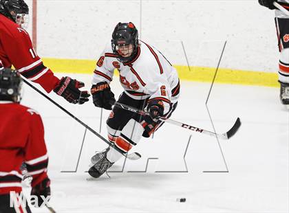Thumbnail 2 in Ridgefield vs. New Canaan (FCIAC Semifinal) photogallery.
