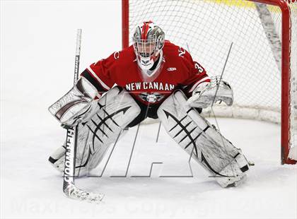 Thumbnail 2 in Ridgefield vs. New Canaan (FCIAC Semifinal) photogallery.