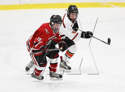 Thumbnail 1 in Ridgefield vs. New Canaan (FCIAC Semifinal) photogallery.