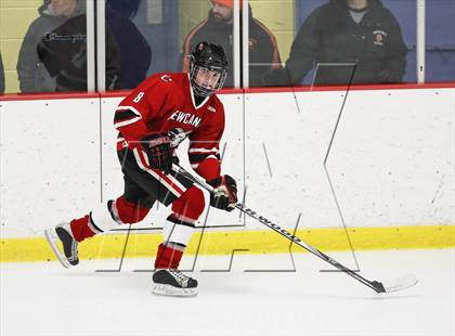 Thumbnail 2 in Ridgefield vs. New Canaan (FCIAC Semifinal) photogallery.