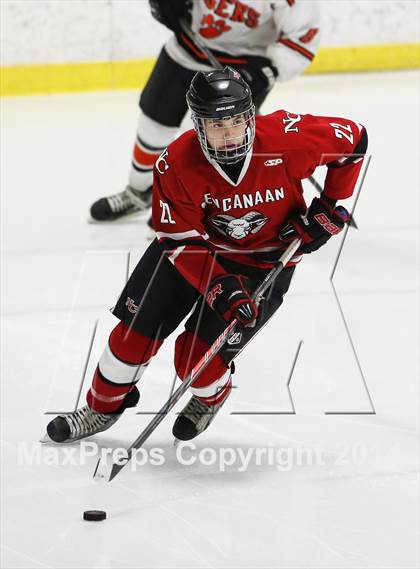 Thumbnail 2 in Ridgefield vs. New Canaan (FCIAC Semifinal) photogallery.