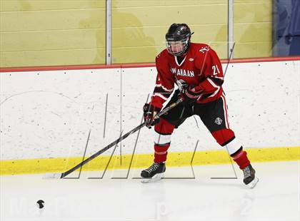 Thumbnail 2 in Ridgefield vs. New Canaan (FCIAC Semifinal) photogallery.