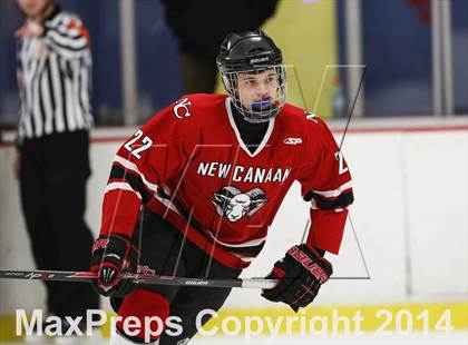 Thumbnail 2 in Ridgefield vs. New Canaan (FCIAC Semifinal) photogallery.