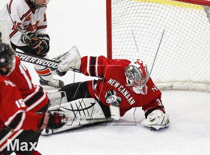Thumbnail 3 in Ridgefield vs. New Canaan (FCIAC Semifinal) photogallery.