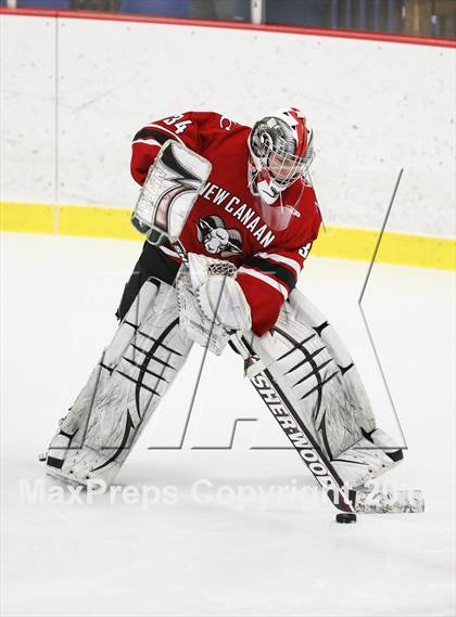 Thumbnail 3 in Ridgefield vs. New Canaan (FCIAC Semifinal) photogallery.