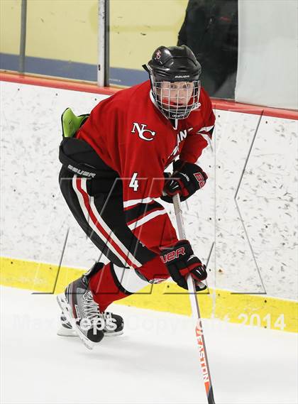 Thumbnail 3 in Ridgefield vs. New Canaan (FCIAC Semifinal) photogallery.
