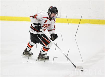 Thumbnail 1 in Ridgefield vs. New Canaan (FCIAC Semifinal) photogallery.