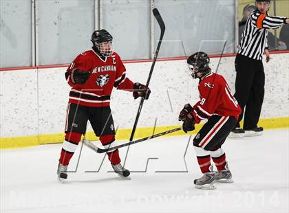 Thumbnail 3 in Ridgefield vs. New Canaan (FCIAC Semifinal) photogallery.