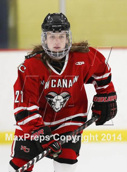 Thumbnail 1 in Ridgefield vs. New Canaan (FCIAC Semifinal) photogallery.