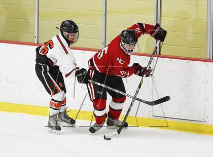 Thumbnail 3 in Ridgefield vs. New Canaan (FCIAC Semifinal) photogallery.