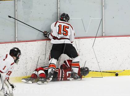 Thumbnail 3 in Ridgefield vs. New Canaan (FCIAC Semifinal) photogallery.