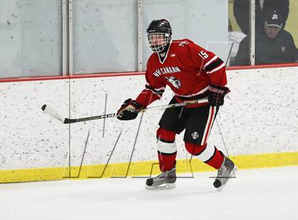 Thumbnail 1 in Ridgefield vs. New Canaan (FCIAC Semifinal) photogallery.