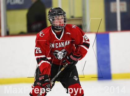 Thumbnail 3 in Ridgefield vs. New Canaan (FCIAC Semifinal) photogallery.