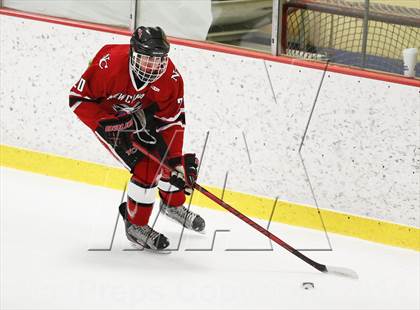 Thumbnail 3 in Ridgefield vs. New Canaan (FCIAC Semifinal) photogallery.