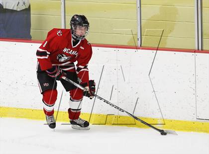 Thumbnail 1 in Ridgefield vs. New Canaan (FCIAC Semifinal) photogallery.