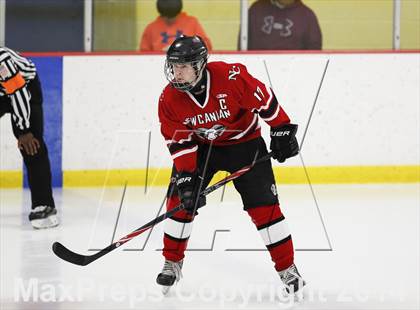 Thumbnail 2 in Ridgefield vs. New Canaan (FCIAC Semifinal) photogallery.