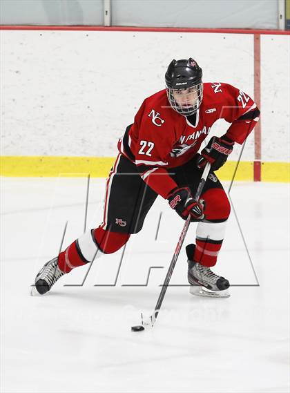 Thumbnail 1 in Ridgefield vs. New Canaan (FCIAC Semifinal) photogallery.