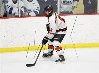 Thumbnail 2 in Ridgefield vs. New Canaan (FCIAC Semifinal) photogallery.