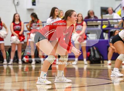 Thumbnail 1 in Ponder vs. Callisburg (UIL 3A Volleyball Area) photogallery.