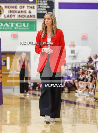 Thumbnail 3 in Ponder vs. Callisburg (UIL 3A Volleyball Area) photogallery.