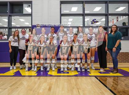Thumbnail 1 in Ponder vs. Callisburg (UIL 3A Volleyball Area) photogallery.
