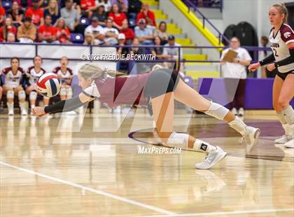 Thumbnail 3 in Ponder vs. Callisburg (UIL 3A Volleyball Area) photogallery.