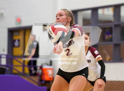 Thumbnail 2 in Ponder vs. Callisburg (UIL 3A Volleyball Area) photogallery.