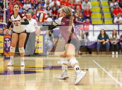 Thumbnail 3 in Ponder vs. Callisburg (UIL 3A Volleyball Area) photogallery.