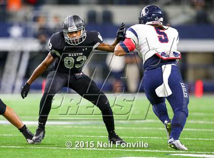 Thumbnail 3 in Martin vs. Allen (UIL 6A Regional Playoff) photogallery.