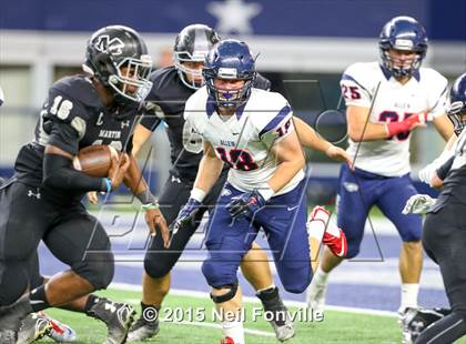 Thumbnail 1 in Martin vs. Allen (UIL 6A Regional Playoff) photogallery.