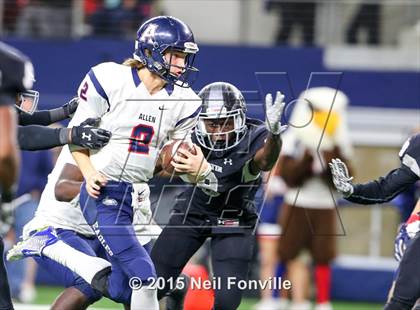 Thumbnail 1 in Martin vs. Allen (UIL 6A Regional Playoff) photogallery.
