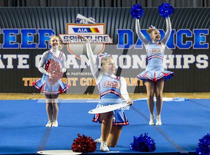 Thumbnail 1 in Crismon - Cheer (AIA Division III-IV Prelims) photogallery.