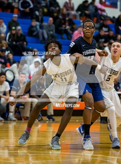 Thumbnail 1 in Newburgh Free Academy vs. Poughkeepsie (Officials vs Cancer) photogallery.