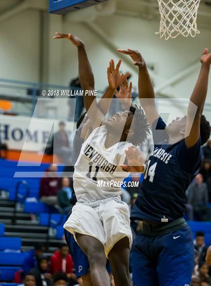 Thumbnail 2 in Newburgh Free Academy vs. Poughkeepsie (Officials vs Cancer) photogallery.