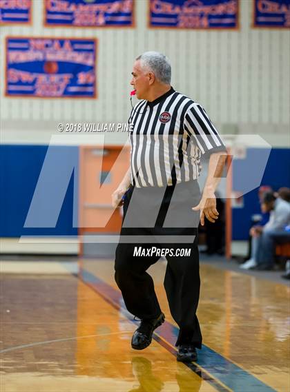 Thumbnail 1 in Newburgh Free Academy vs. Poughkeepsie (Officials vs Cancer) photogallery.