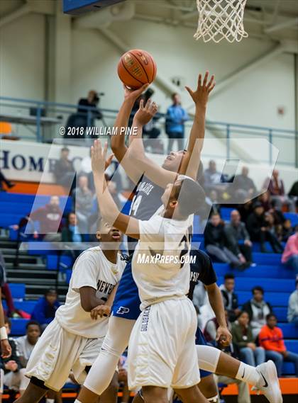 Thumbnail 2 in Newburgh Free Academy vs. Poughkeepsie (Officials vs Cancer) photogallery.