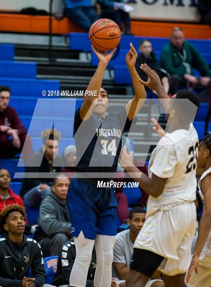 Thumbnail 2 in Newburgh Free Academy vs. Poughkeepsie (Officials vs Cancer) photogallery.
