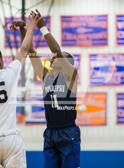 Thumbnail 1 in Newburgh Free Academy vs. Poughkeepsie (Officials vs Cancer) photogallery.