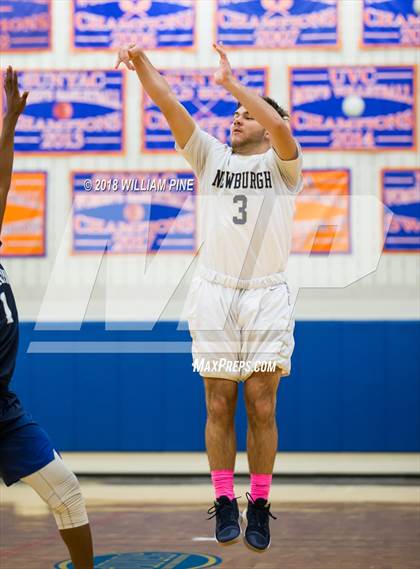 Thumbnail 3 in Newburgh Free Academy vs. Poughkeepsie (Officials vs Cancer) photogallery.